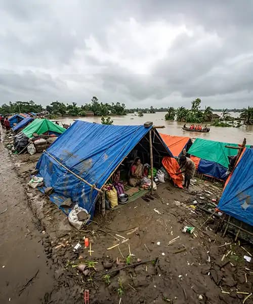 Disaster Relief Tarpaulin