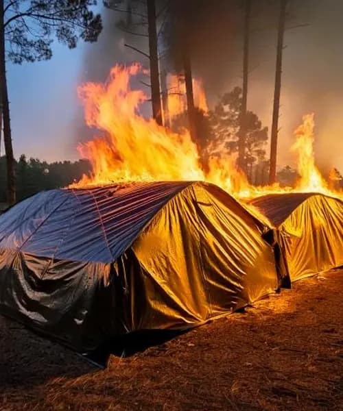 Fire Retardant Tarpaulin Fire Retardant Tarpaulin
